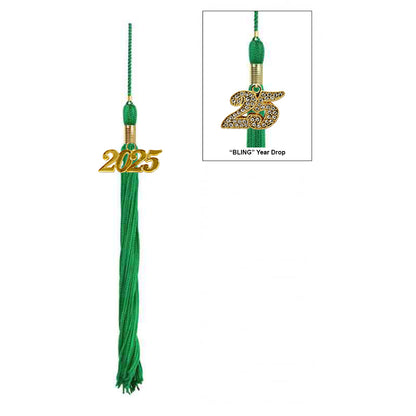 Matte Green Elementary Cap & Tassel