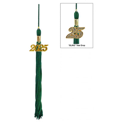 Matte Hunter Middle School Cap, Gown & Tassel