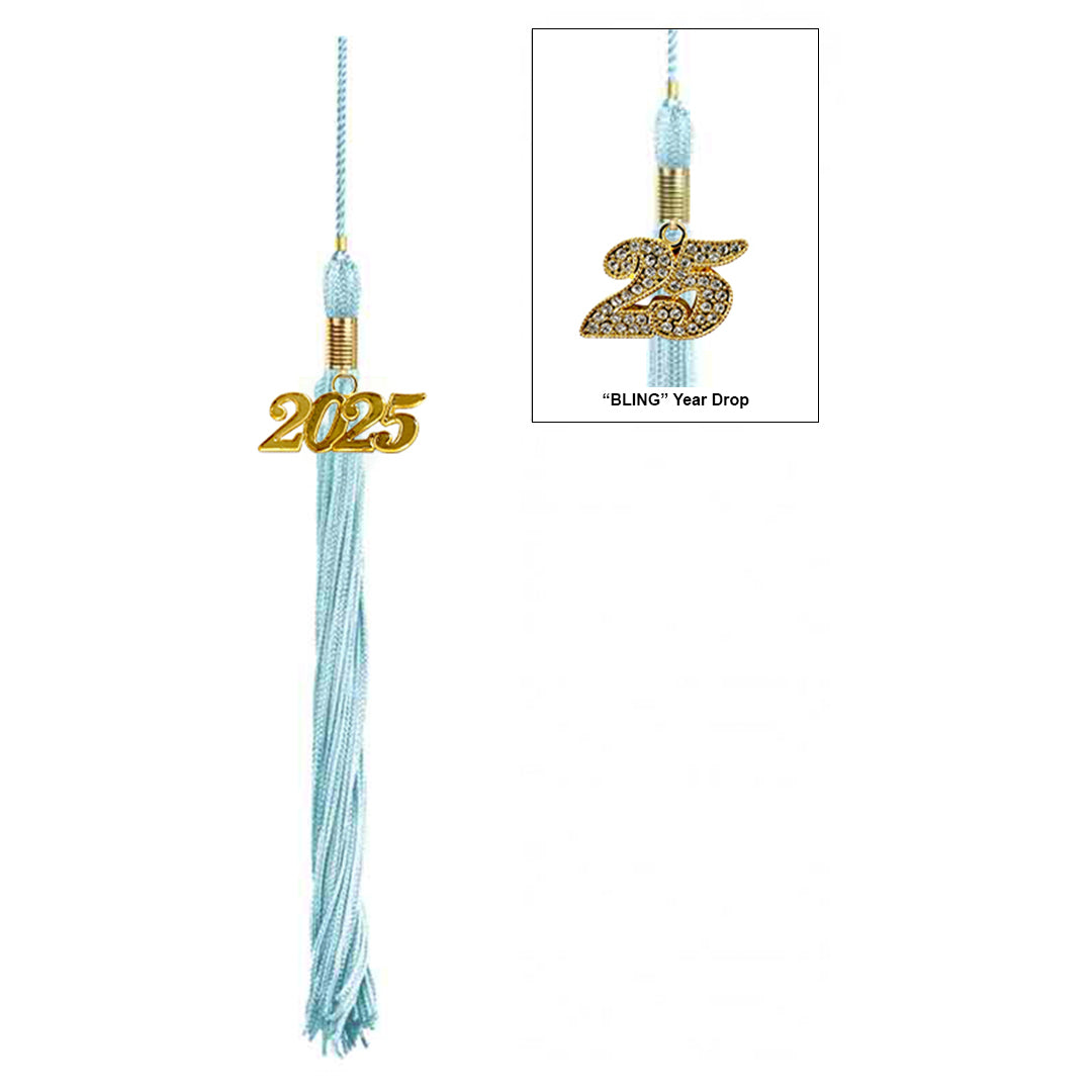 Child Matte Light Blue Cap & Tassel - Preschool & Kindergarten Graduation