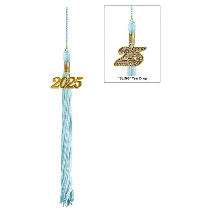 Child Matte Light Blue Cap & Tassel - Preschool & Kindergarten Graduation