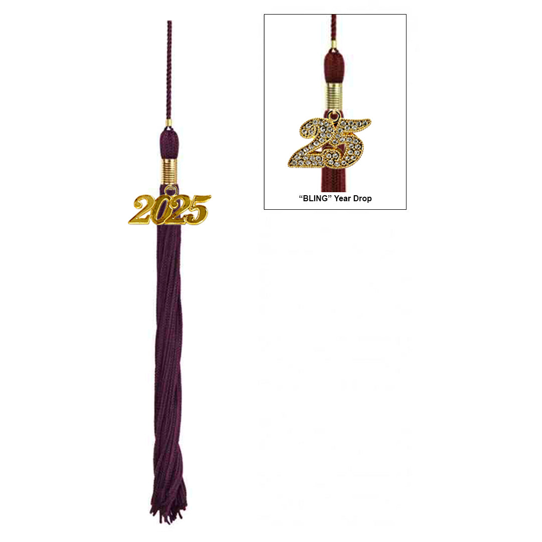 Child Matte Maroon Cap & Tassel - Preschool & Kindergarten Graduation