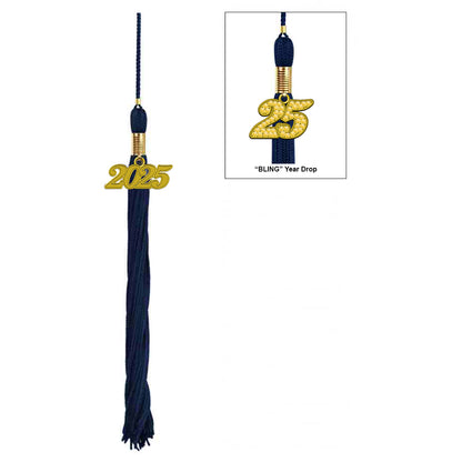 Child Matte Navy Blue Cap & Tassel - Preschool & Kindergarten Graduation