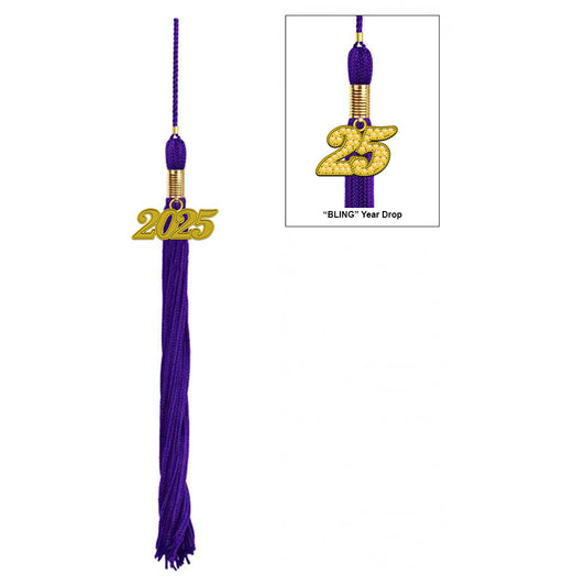 Purple Graduation Tassel - College & High School Tassels