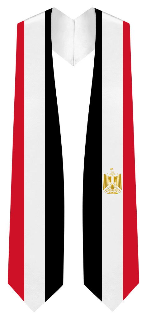 Egypt Graduation Stole - Egypt Flag Sash