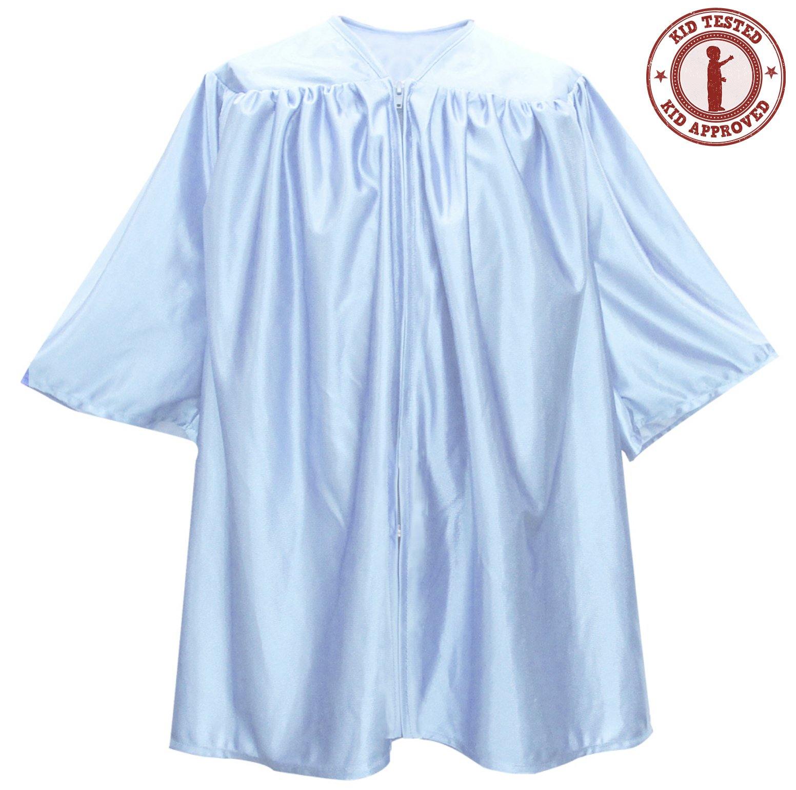 Child Light Blue Graduation Gown - Preschool & Kindergarten Gowns - Clerkmans