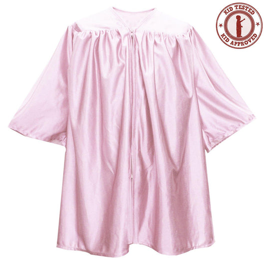 Child Pink Graduation Gown - Preschool & Kindergarten Gowns - Clerkmans