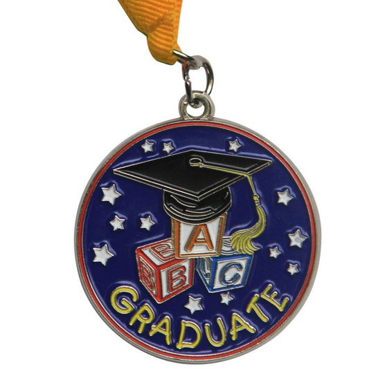 Childs Graduation Medal - Preschool & Kindergarten - Clerkmans