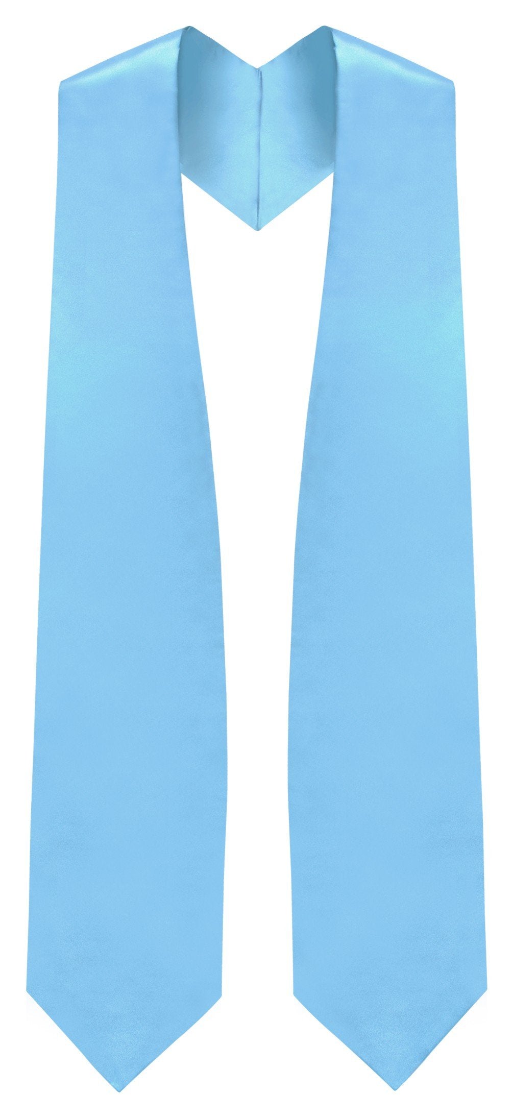 Light Blue Graduation Stole - Sky Blue College & High School Stoles - Graduation Cap and Gown