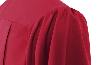 Matte Red High School Cap & Gown - Graduation Cap and Gown