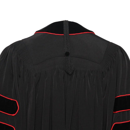 Black Dr. of Divinity Clergy Robe - Churchings